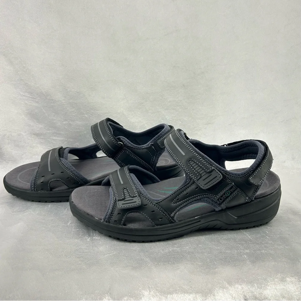 Orthofeet Sandals with Insoles Men’s 9.5 X-Wide - Picture 5 of 10